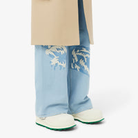 FOOTWEAR - Off Wht & Grn