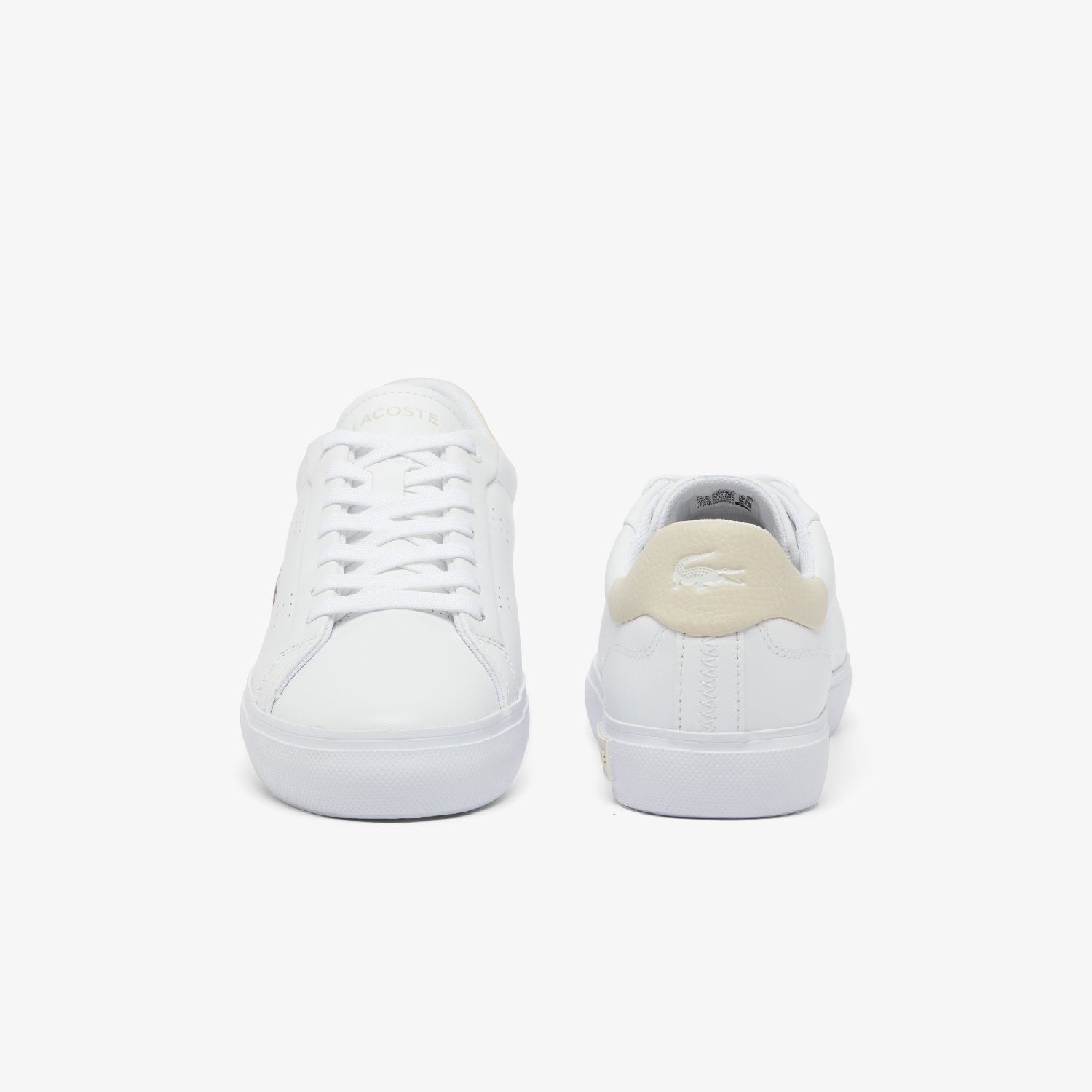 Sneakers Powercourt 2.0 en cuir - White & Off White