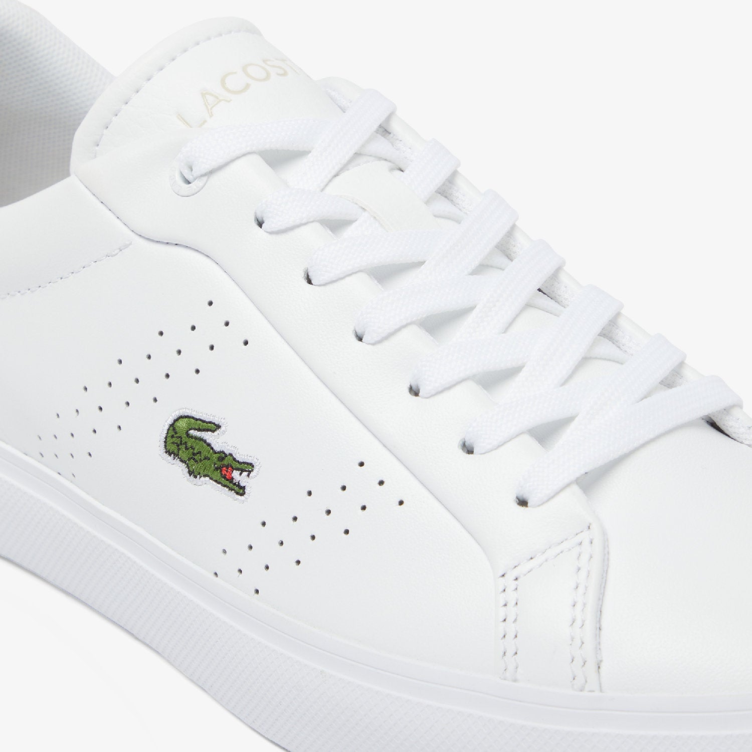 Sneakers Powercourt 2.0 en cuir - White & Off White