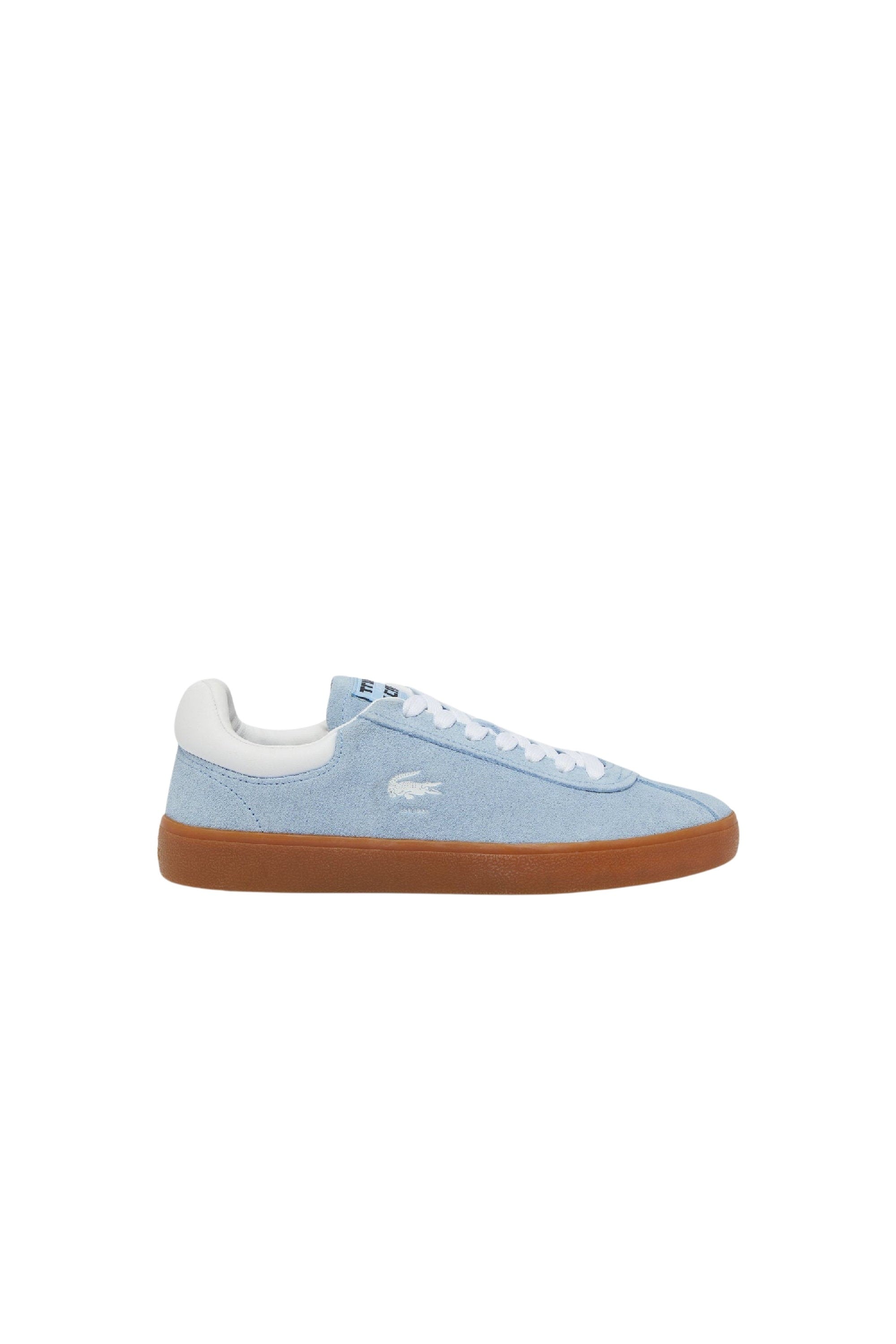 Sneakers Baseshot en daim - Light Blue & Gum