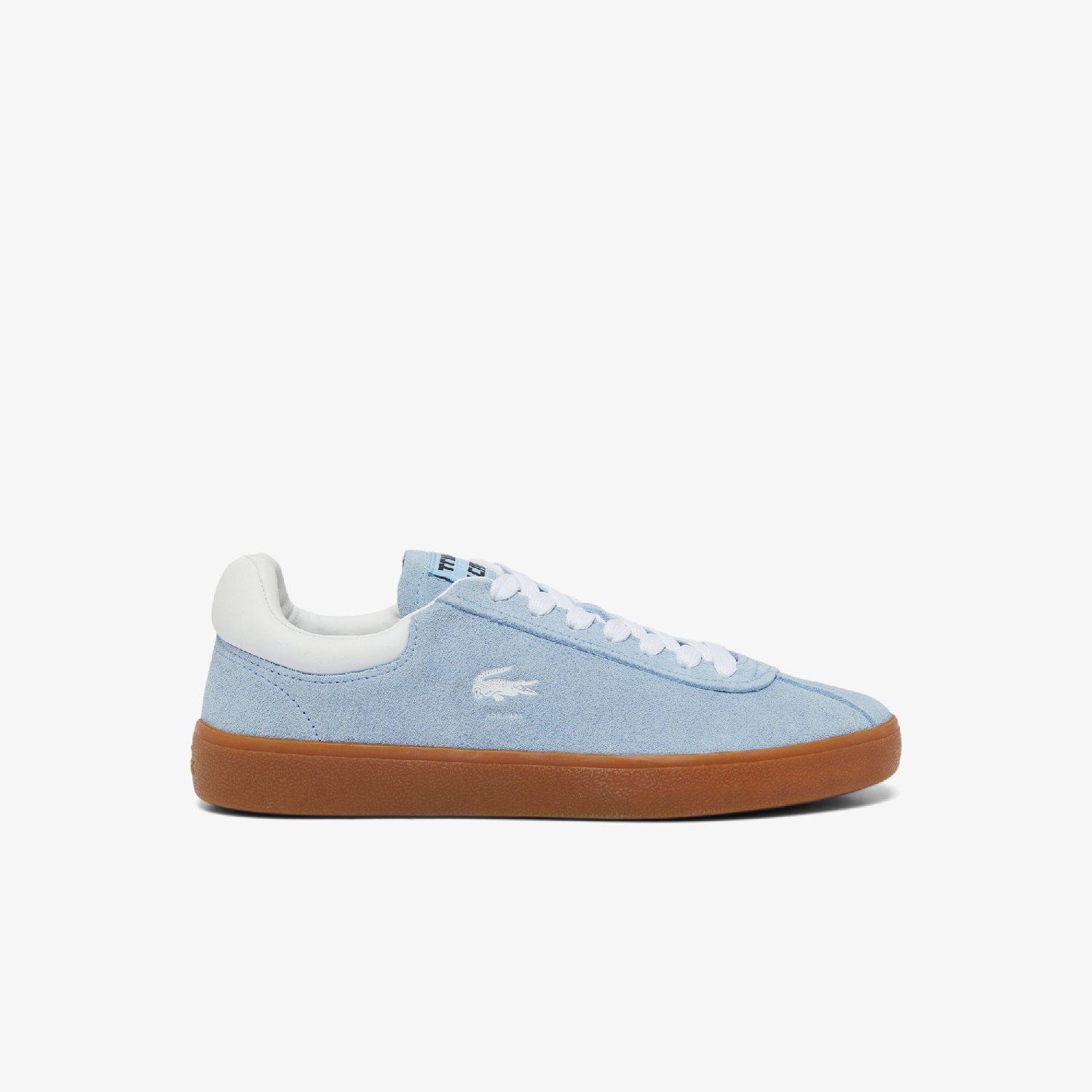 Sneakers Baseshot en daim - Light Blue & Gum