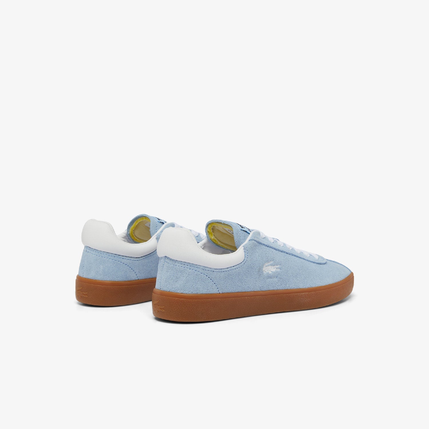 Sneakers Baseshot en daim - Light Blue & Gum
