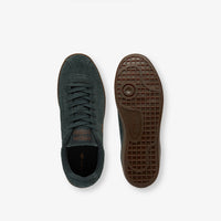 Baseshot sneakers in suede - Dark Green & Gum