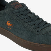 Sneakers Baseshot en daim - Dark Green & Gum