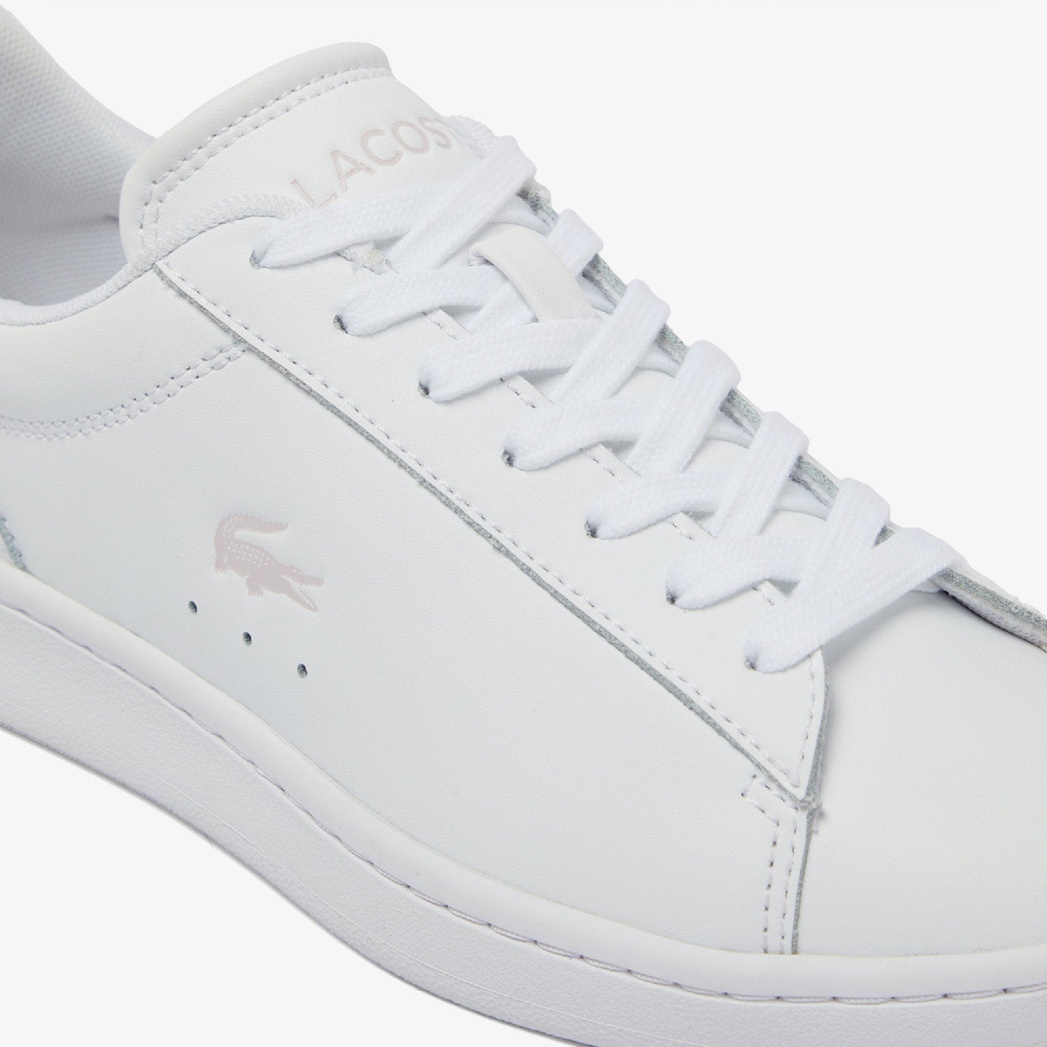 Sneakers Carnaby Set en cuir - White & Light Pink