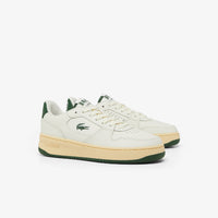 L001 Set sneakers in leather - Off White & Green