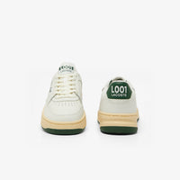 L001 Set sneakers in leather - Off White & Green