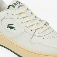 L001 Set sneakers in leather - Off White & Green