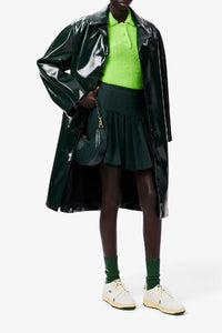 L001 Set sneakers in leather - Off White & Green