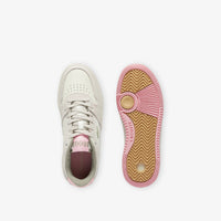 Sneakers L001 Set en cuir - Off White & Pink