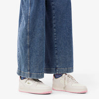 Sneakers L001 Set en cuir - Off White & Pink