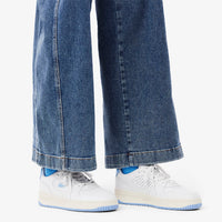 Sneakers L001 Set en cuir - Off White & Blue