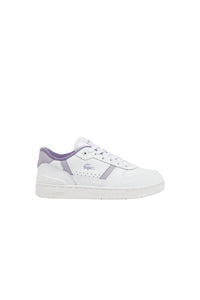 T-Clip Set sneakers in leather - White & Light Purple