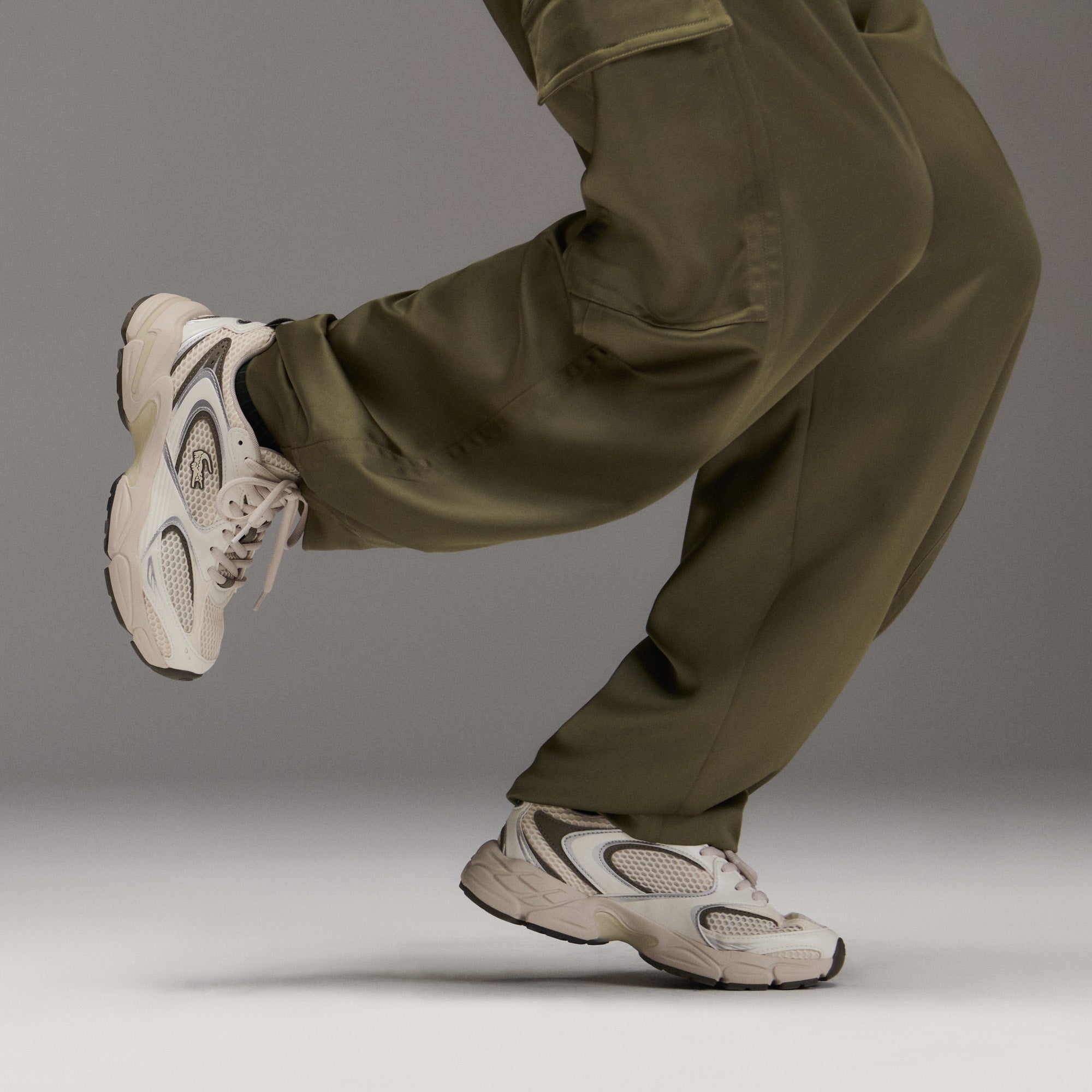 FOOTWEAR - Off Wht & Khk