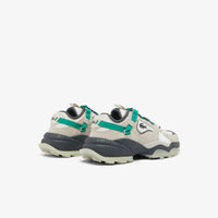 Sneakers L-Guard Breaker en daim - Off White & Grey