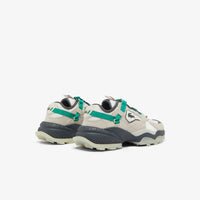 Sneakers L-Guard Breaker en daim - Off White & Grey