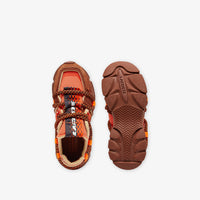 Sneakers L003 Active Runway - Orange & Brown