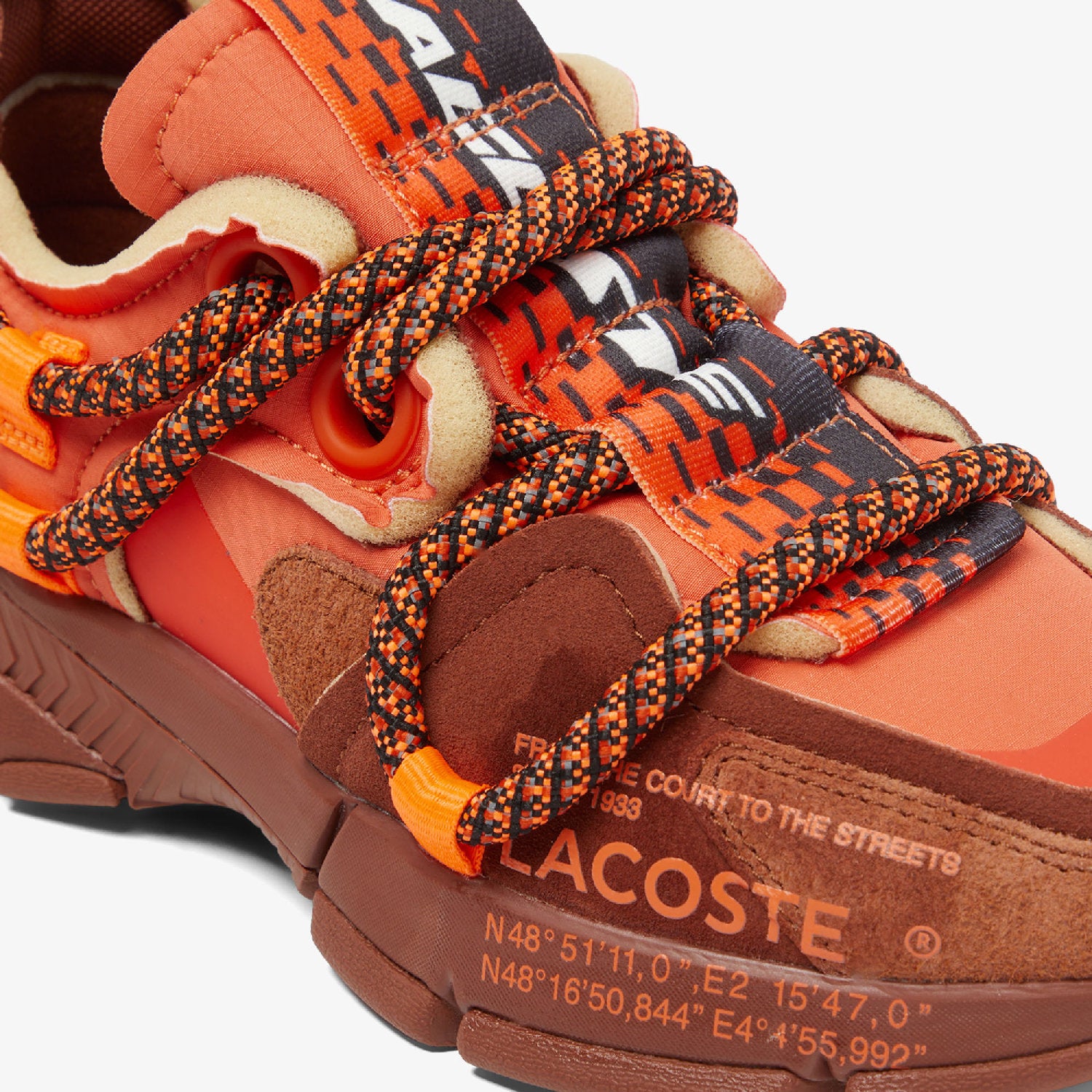 Sneakers L003 Active Runway - Orange & Brown