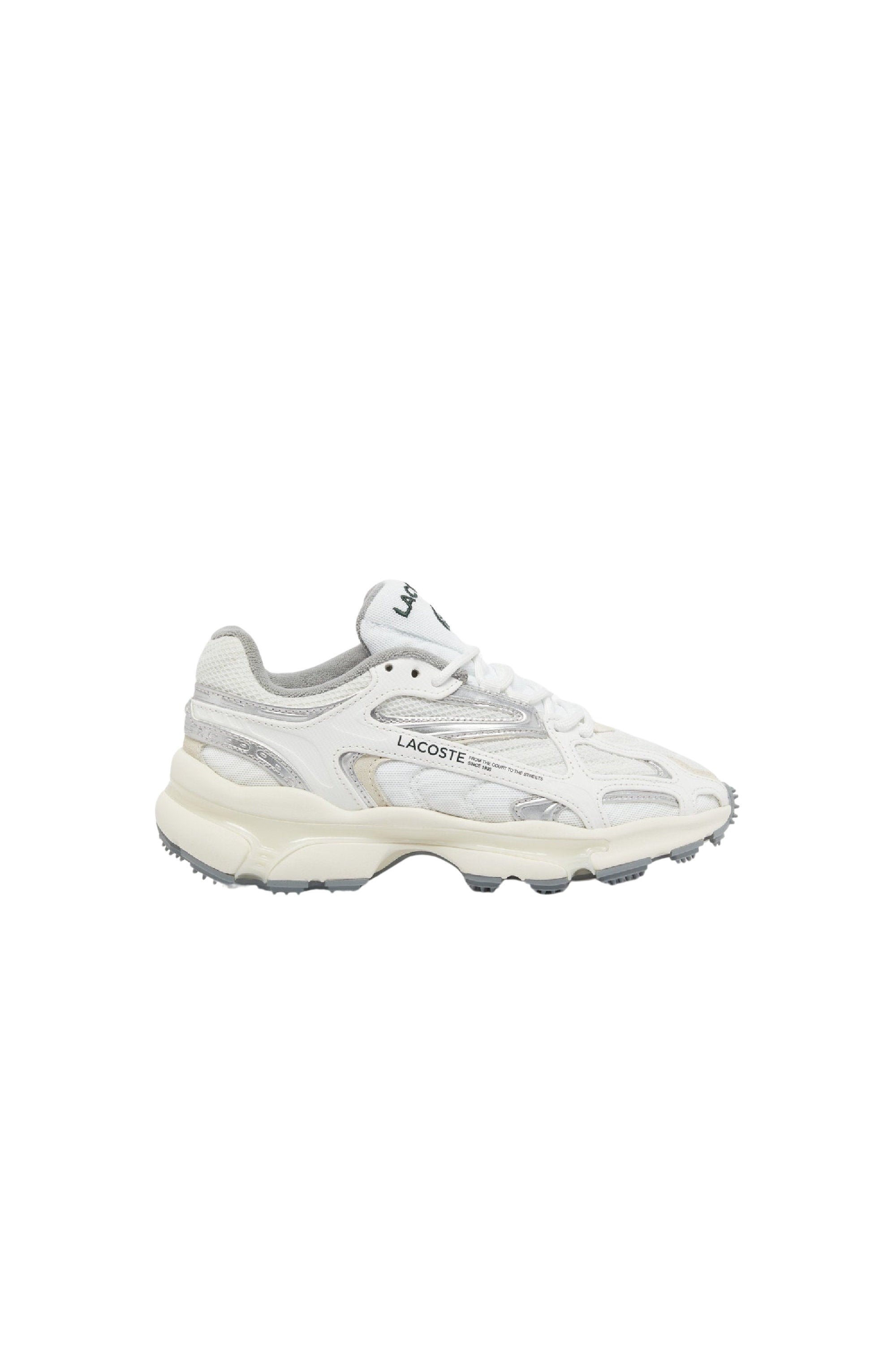 Sneakers L003 2K24 en cuir - White & Grey