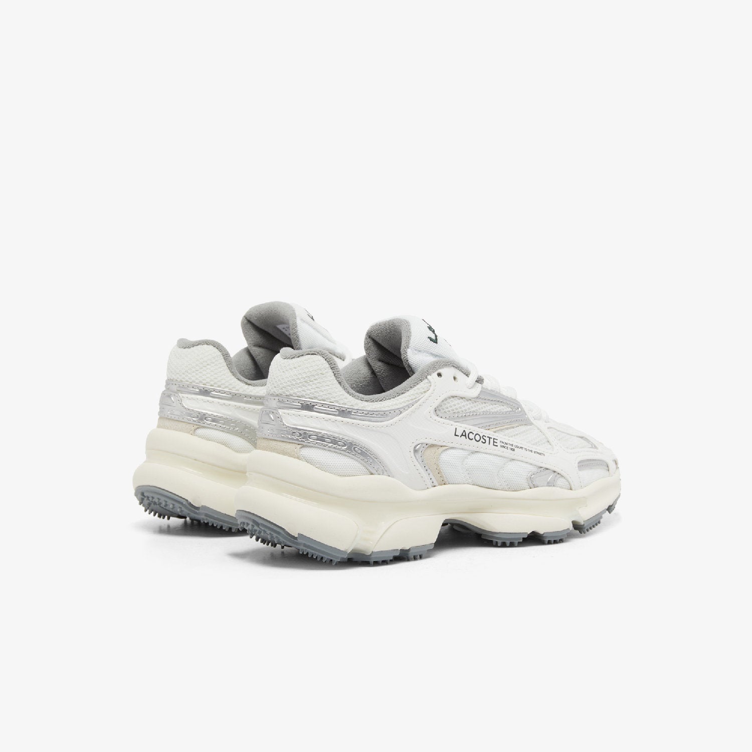 Sneakers L003 2K24 en cuir - White & Grey