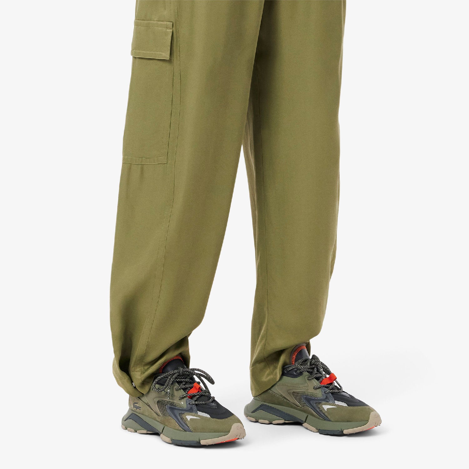 Sneakers L003 Neo Tech - Khaki & Orange