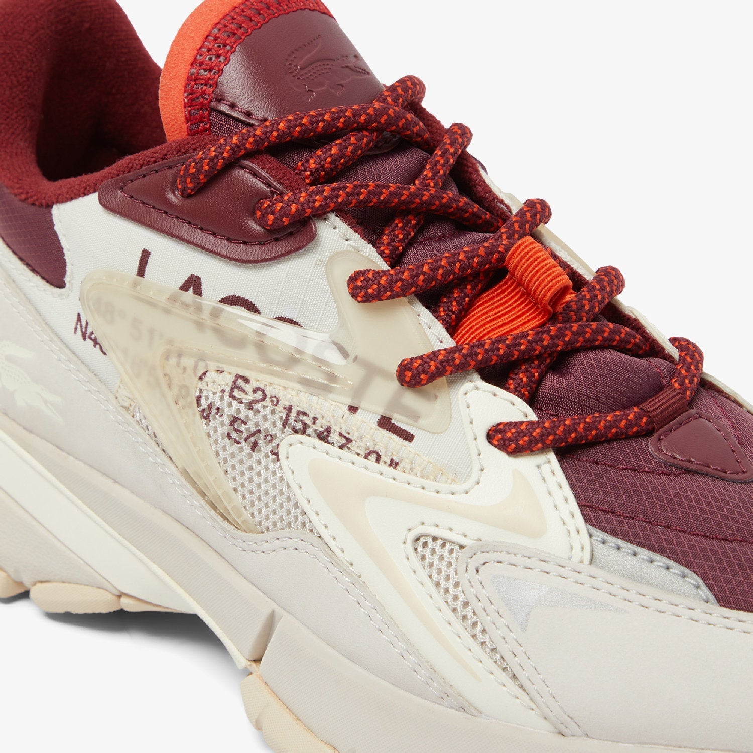Sneakers L003 Neo Tech - Off White & Burgundy
