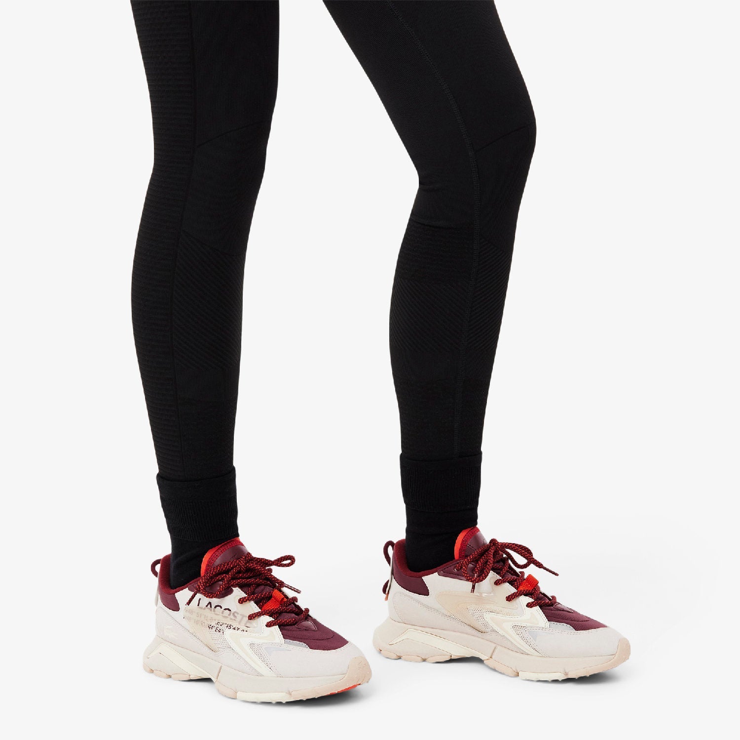 Sneakers L003 Neo Tech - Off White & Burgundy