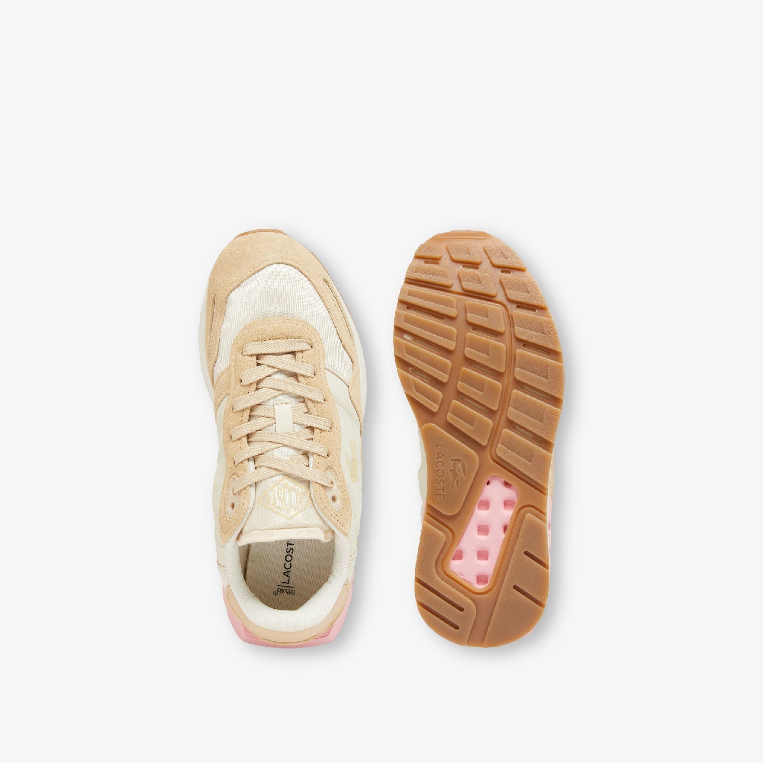 Sneakers Partner 70s - Light Brown & Pink