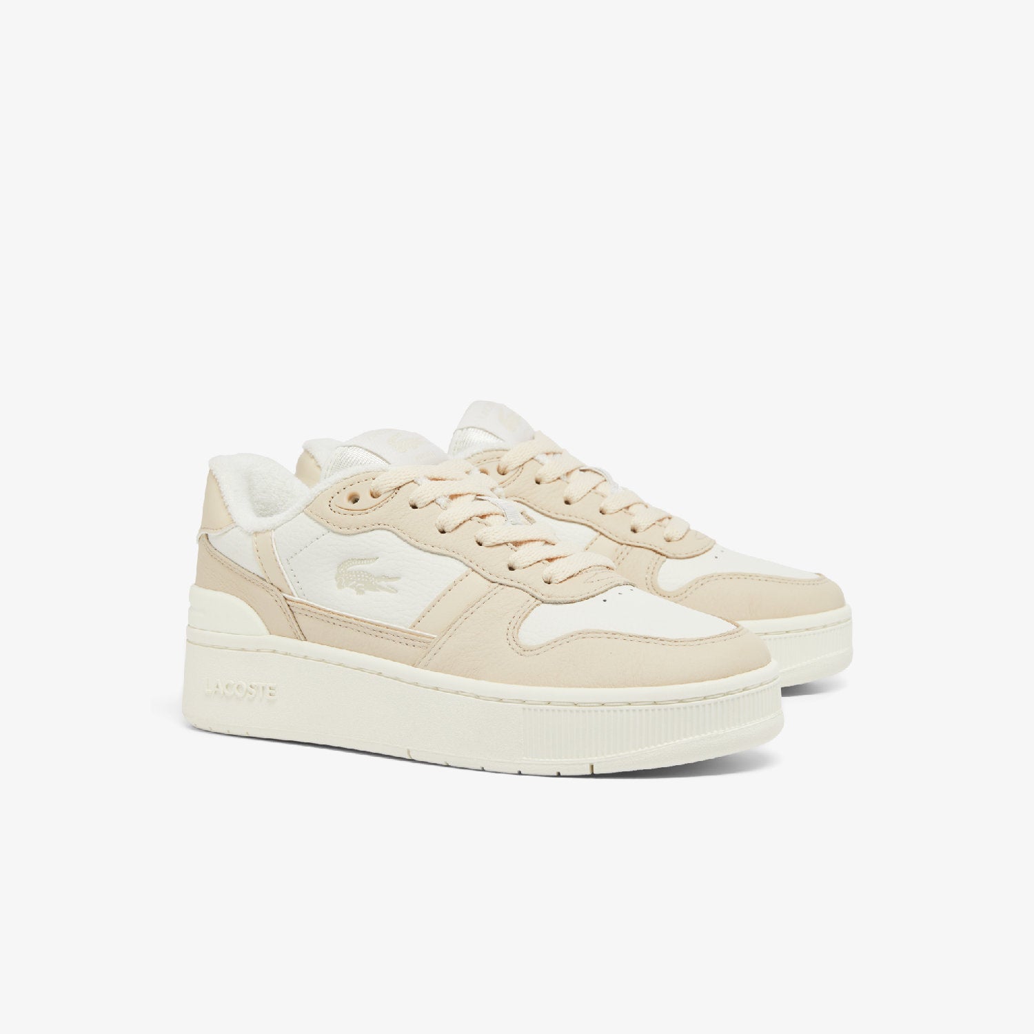 Sneakers T-Clip Platform en cuir - Off White