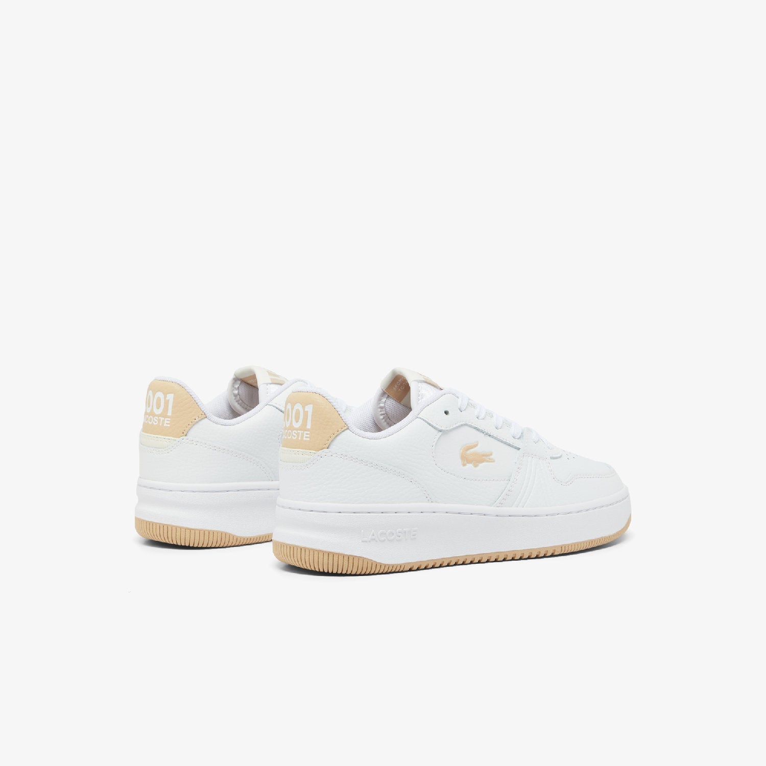 Sneakers L001 Set en cuir - White & Natural