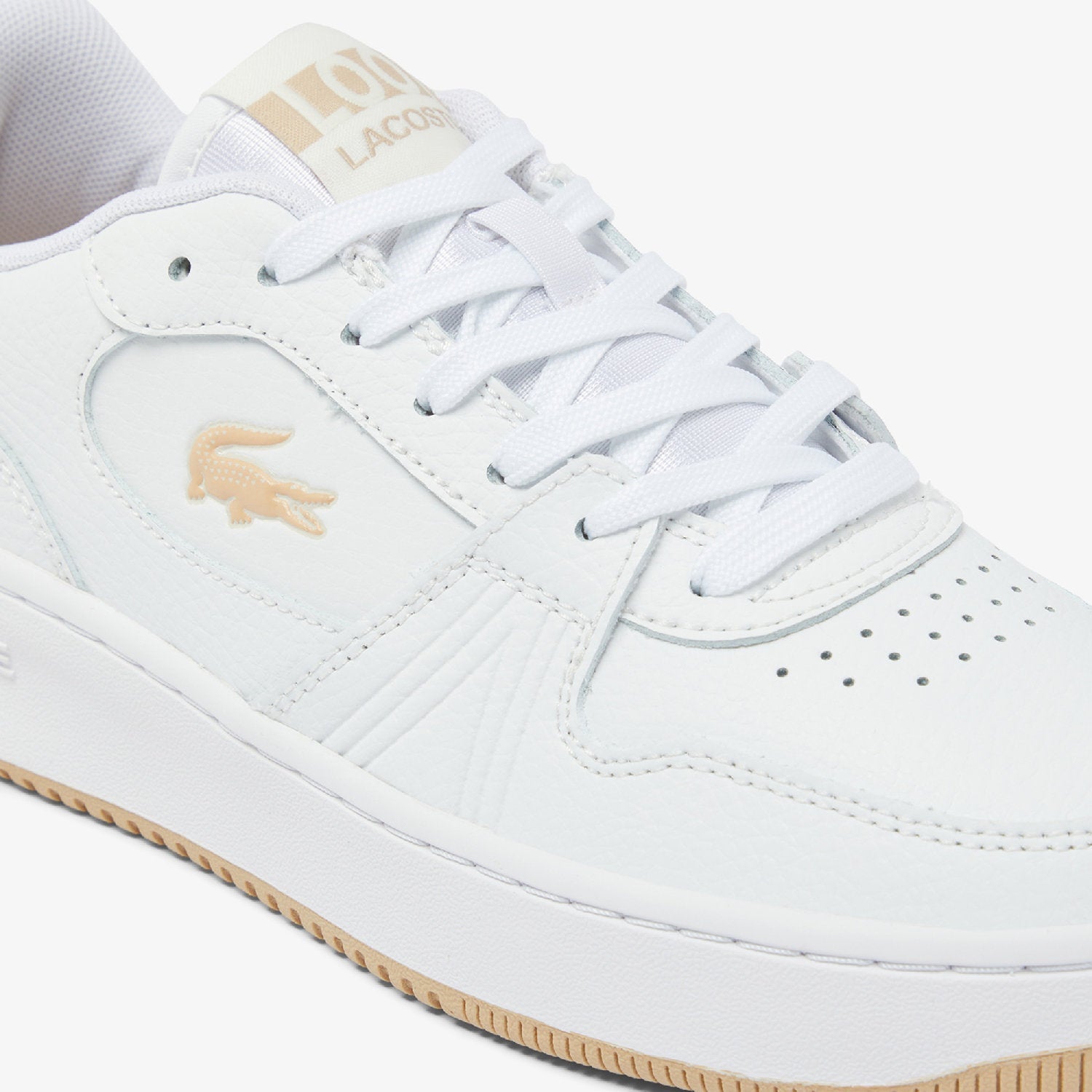 Sneakers L001 Set en cuir - White & Natural