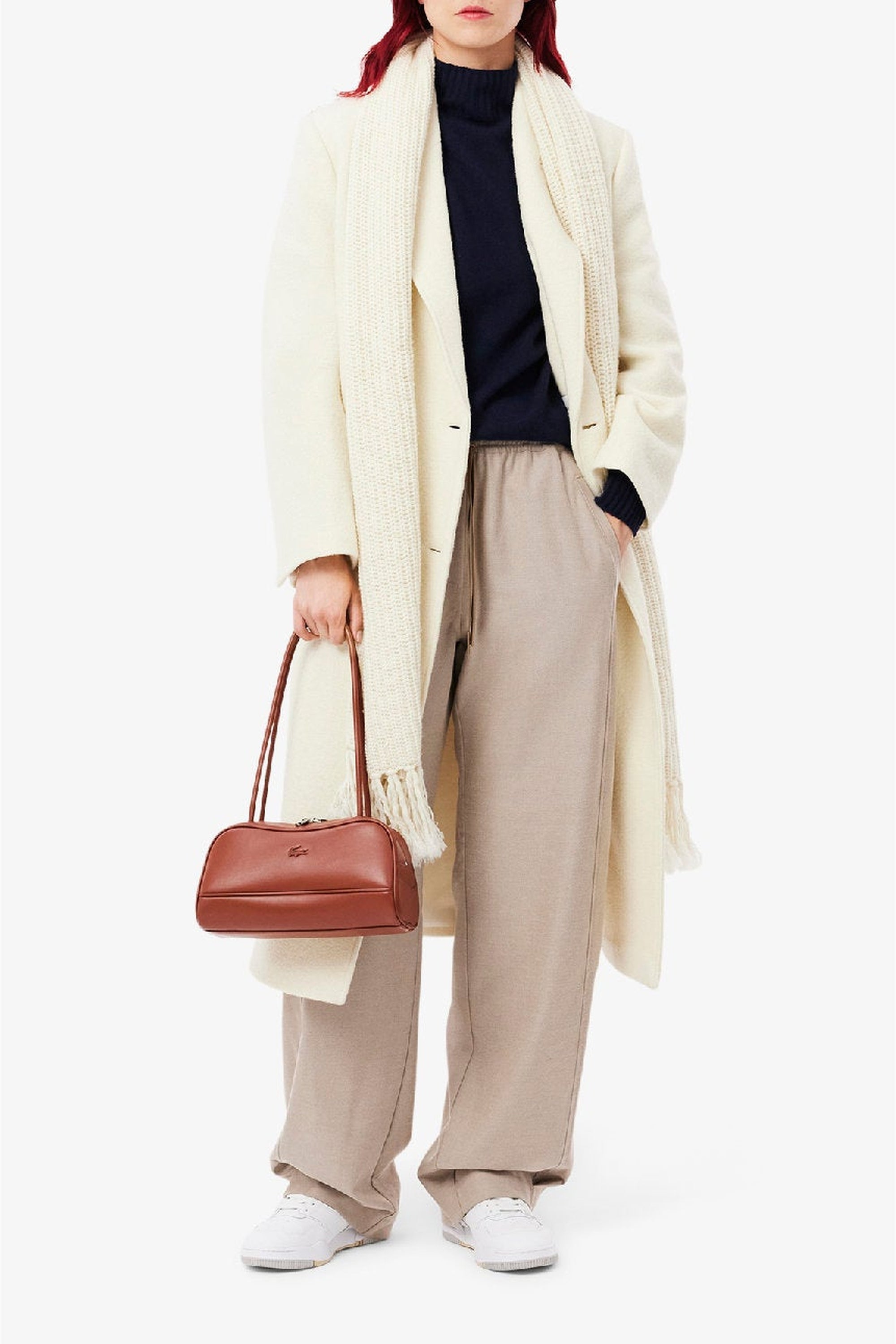 Sneakers L001 Set en cuir - White & Natural