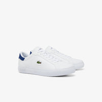 Sneakers Powercourt en cuir - White & Navy