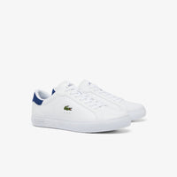 Sneakers Powercourt en cuir - White & Navy