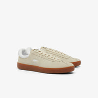 Sneakers Baseshot en daim - Off White & Gum