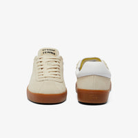Sneakers Baseshot en daim - Off White & Gum