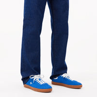 Sneakers Baseshot en daim - Blue & Gum