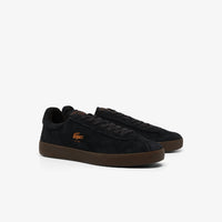 Sneakers Baseshot en daim - Black & Dark Gum