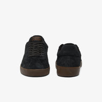 Sneakers Baseshot en daim - Black & Dark Gum