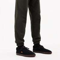 Sneakers Baseshot en daim - Black & Dark Gum