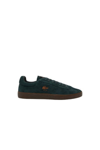 Sneakers Baseshot en daim - Dark Green & Gum