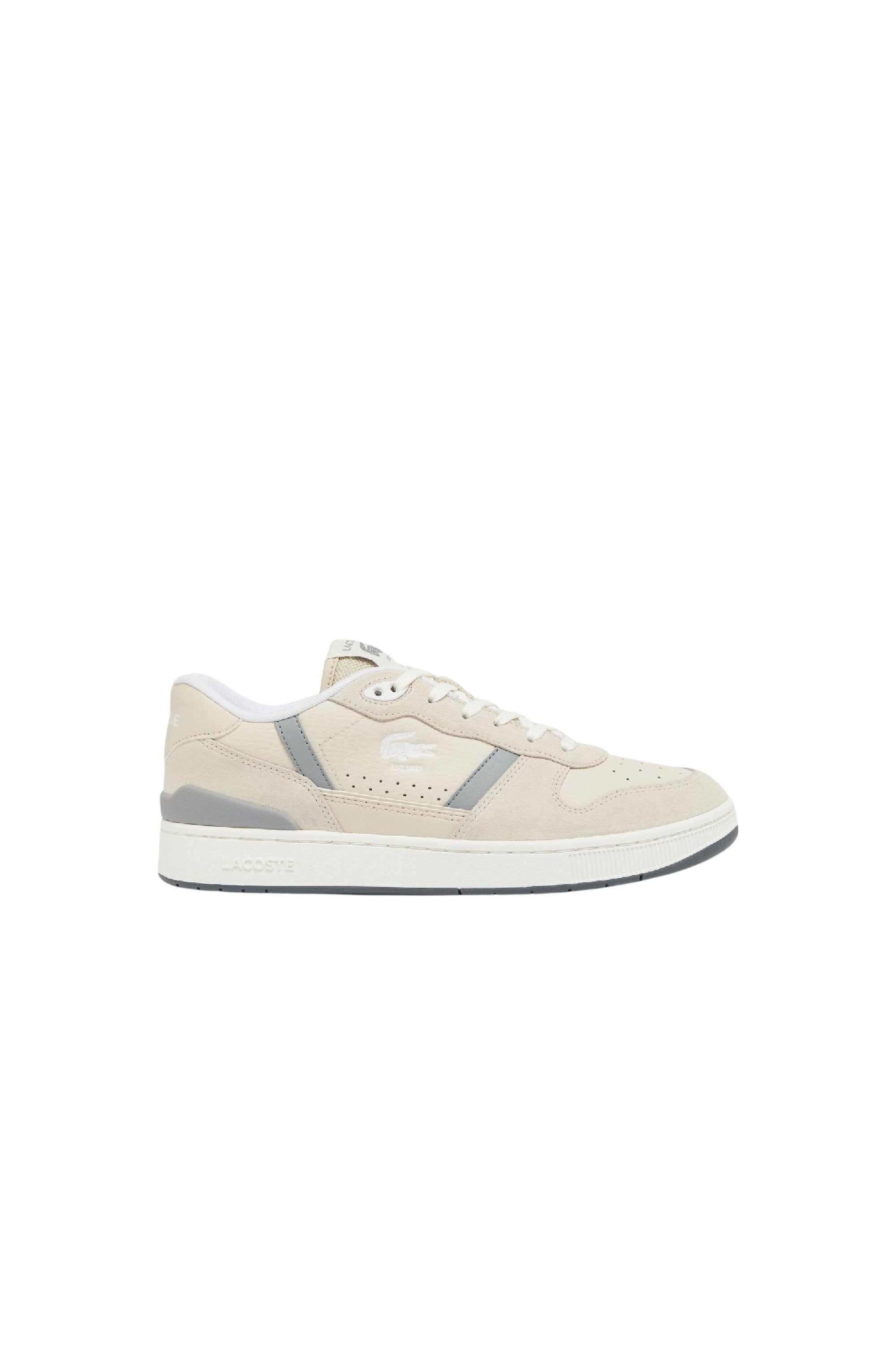 T-Clip Seten sneakers in suede - Off White & Grey
