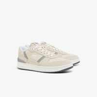 T-Clip Seten sneakers in suede - Off White & Grey