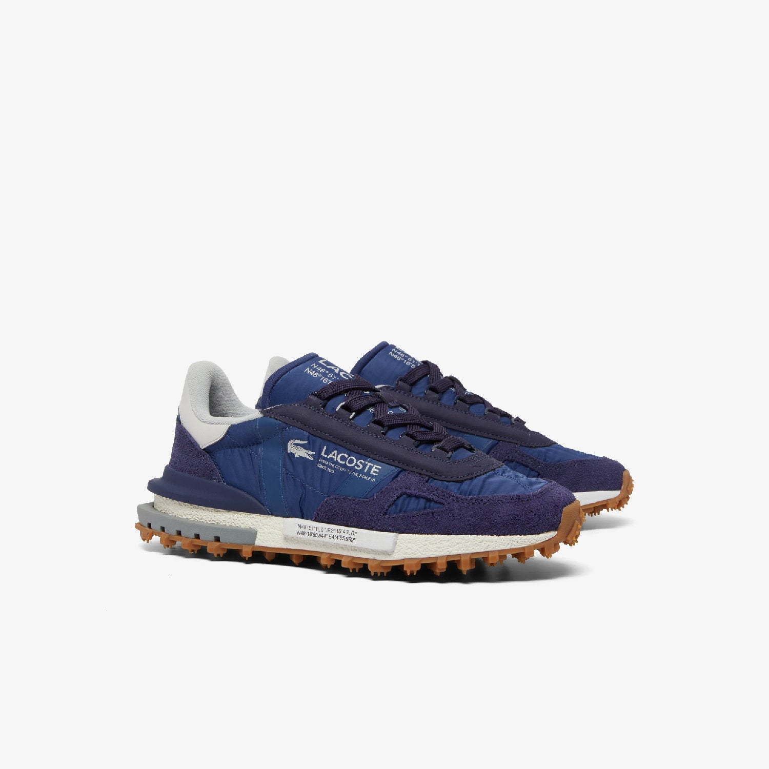 Sneakers Elite Active en tissu - Navy & Light Grey