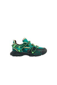Sneakers L003 Active Runway - Green & Dark Green