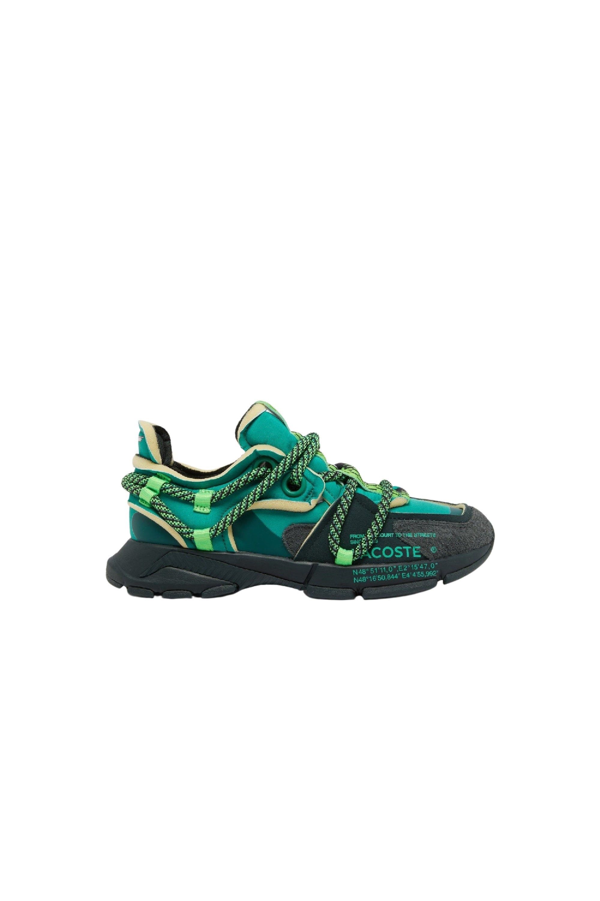 Sneakers L003 Active Runway - Green & Dark Green