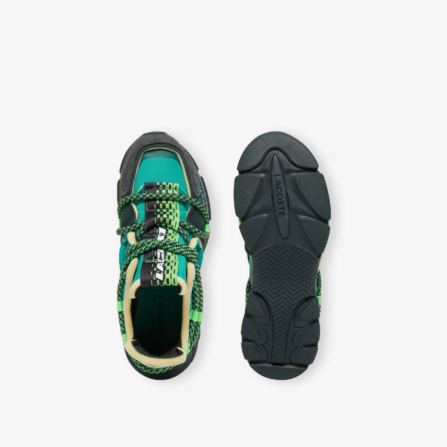 Sneakers L003 Active Runway - Green & Dark Green