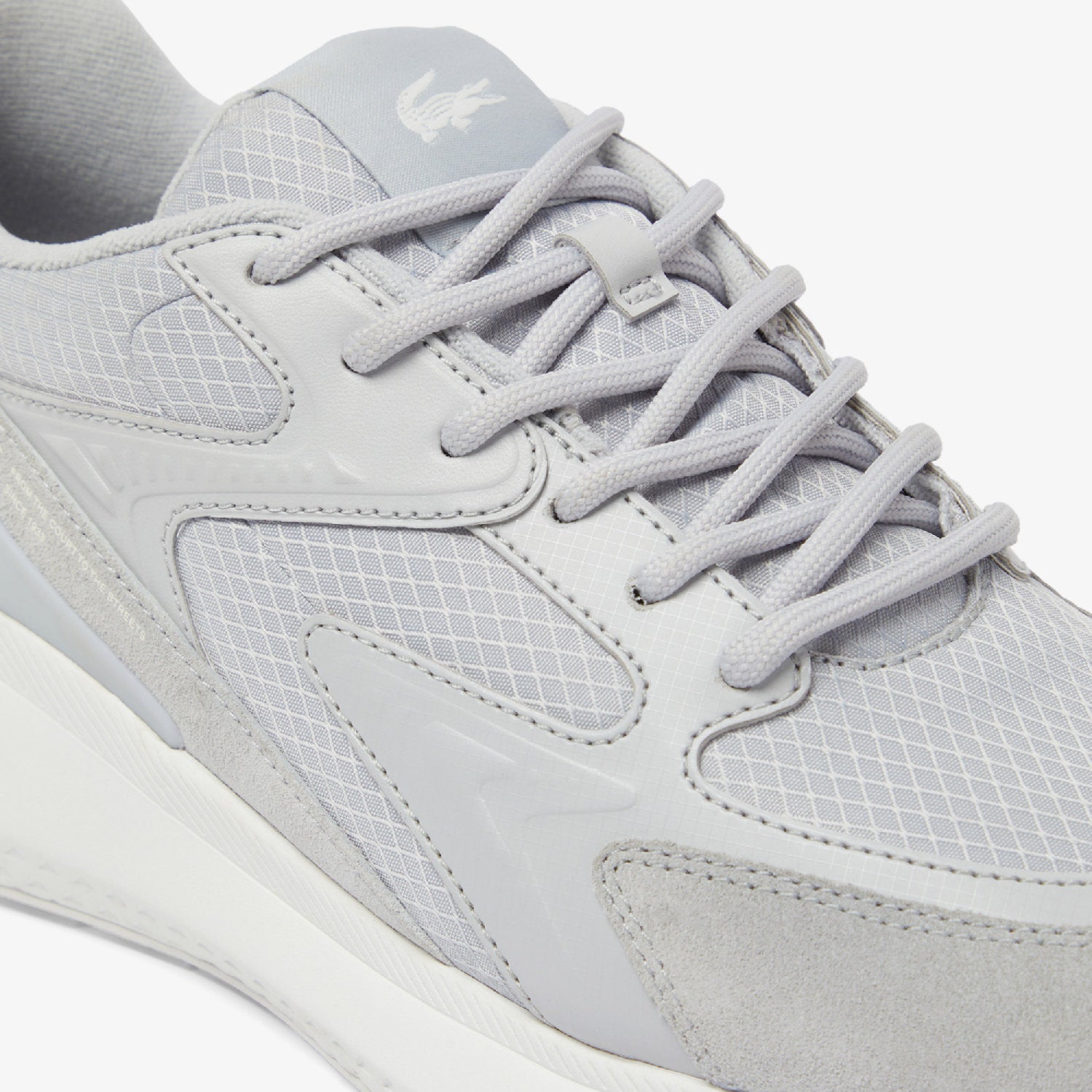 Sneakers L003 Evo en tissu - Light Grey & White