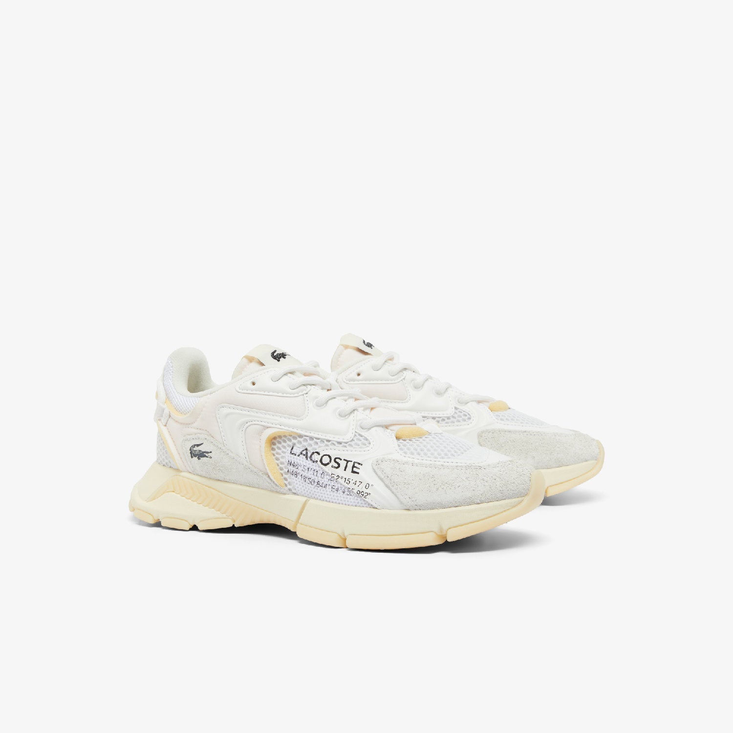 Sneakers L003 Neo - White & Light Yellow