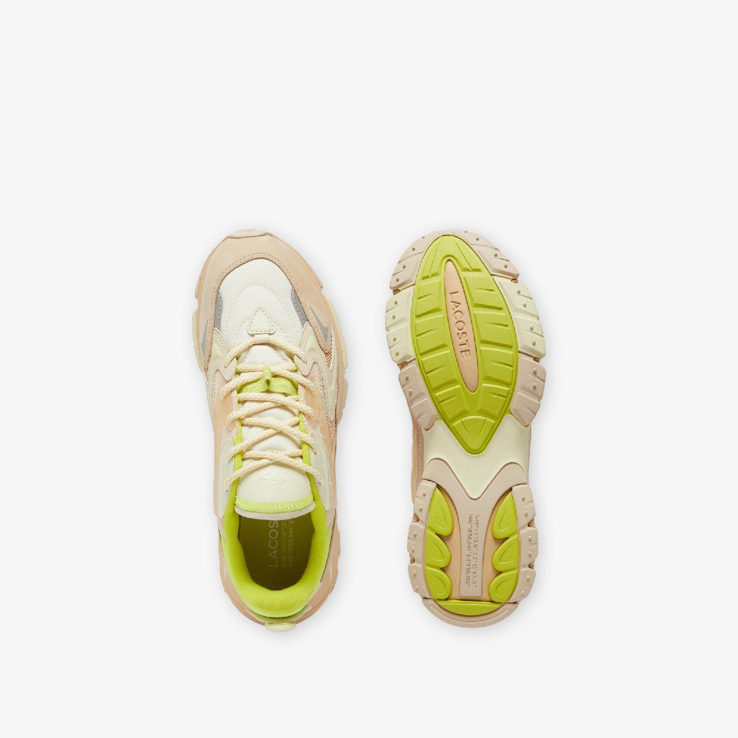 Sneakers L003 Neo Tech - Natural & Yellow